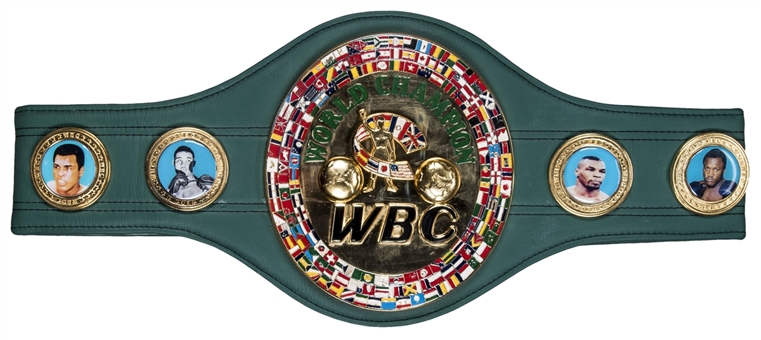 Mike Tyson Signed WBC World Champion Belt (JSA)
